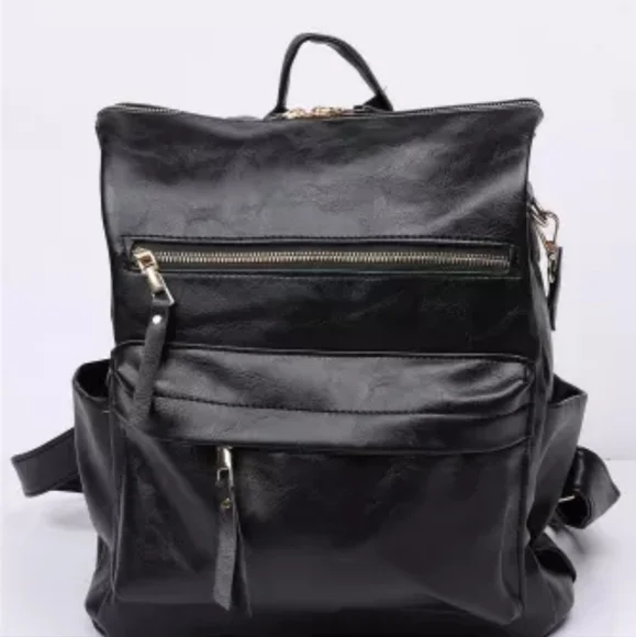 1 left😄New faux leather versatile backpack - Picture 11 of 15